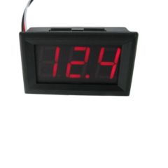 0-100V Digital Voltmeter RED