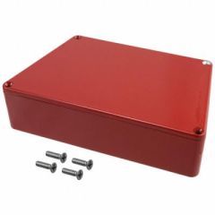 Painted Die Cast Aluminum Box 'Red' image