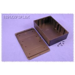 Multipurpose Black Plastic ABS Enclosure Hammond Flanges