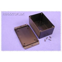 Multipurpose Black Plastic ABS Enclosure Hammond  Flanges