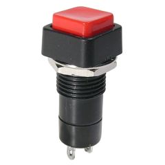 SPST off-on Red push button