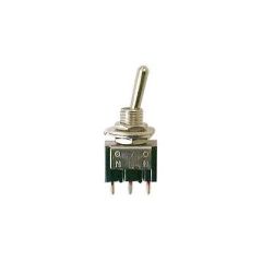 Mini Toggle Switch SPDT 6A ON-ON image