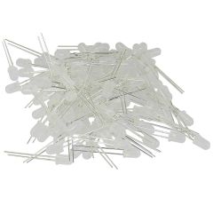 5mm White Diffused LED 50 pack