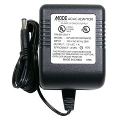 Universal Switching Power Supply Voltage: 3, 4.5, 6, 7.5, 9, 12VDC @ 1.7A