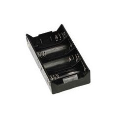 Battery Holder for 4 D Batteries (with soldering tags) image