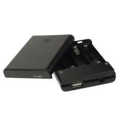 4 AA USB Battery Holder image