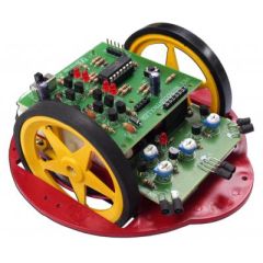 PIC 1 Obstacle Avoiding Robot Kit image