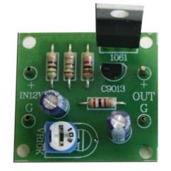 DC Regulator Kit 0 - 12V 500mA image