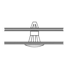 Plastic Snap In Spacer image