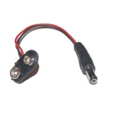 9V Battery Snap with 2.1mm DC Jack image