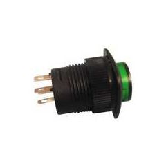 Push Button Switch GREEN LED OFF ON image