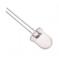 10mm Red Water Clear LED image