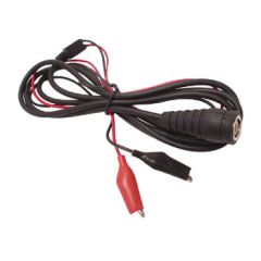 Coax Cable BNC Male   2 Croc clips image