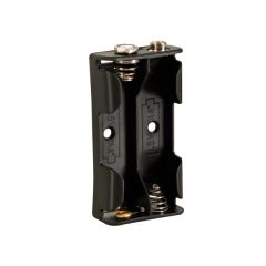 2 AA Battery Holder with snap terminals