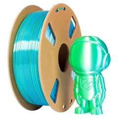 Dual Silk Blue + Green PLA 1KG