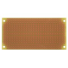 SB404 Solderable PC BreadBoard, 4 Mounting Holes, Matches BB400 breadboard with Power Rails