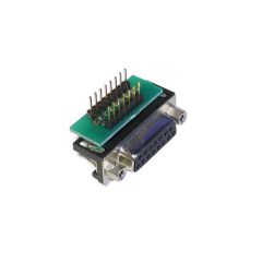 Female DB15 to breadboard adapter right angle