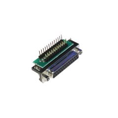 Female DB25 to breadboard adapter 
