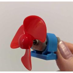 Vertical Micro Wind Turbines Rotating Blades Generator Small DC Motor