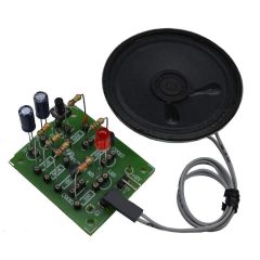 Electronic Siren Kit with LED - Solderless