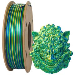 Tri Color Fast Change Rainbow PLA filament