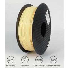 Matte Yellow PLA 3D printer filament from Hello 3D. 1KG 1.75mm Plastic Spool