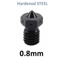 Steel Nozzle, 0.8mm