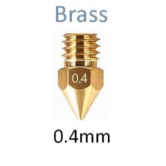 Premium Brass Nozzle, 0.40mm