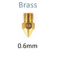 Premium Brass Nozzle, 0.60mm