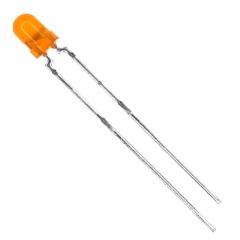 3mm Orange Diffused LED (10 pcs)