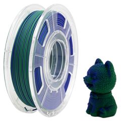 Green, Purple, Red Matte PLA, 3D Printer Filament