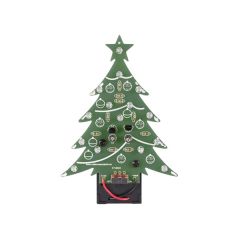 Velleman MK100B Blue Flashing LED Christmas Tree Kit