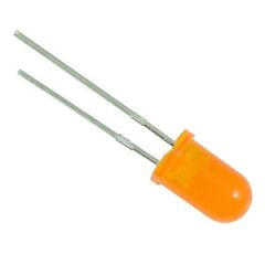 5mm Orange LED 10 pack