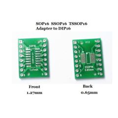SSOP 16 SOP16 to dip adaptor QKits Canada