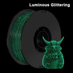 Luminous Starry Green (Starry Sky) PLA 3D Printer filament