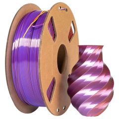 Tri Color silk Gold Copper Purple PLA