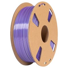 Bi Color Silk Purple + Silver PLA