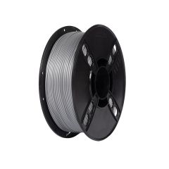 PLA+ Silver 3D Printer Filament. Plastic Spool. 1KG. Tough PLA