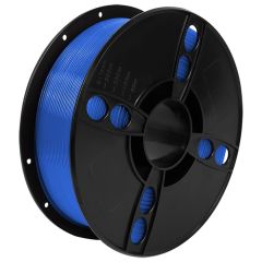 Blue Transparent PLA, 3D Printer Filament, 1KG - Plastic Spool