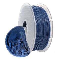 Shiny Blue PLA, 3D Printer Filament. Plastic Spool. 1KG