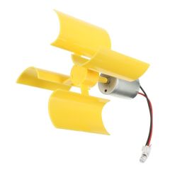 Vertical Micro Wind Turbines Rotating Blades Generator Small DC Motor