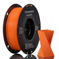 TINMORRY PETG-ECO 1.75mm 3D Printer Filament in Orange, 1Kg spool - QKits