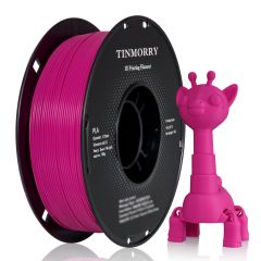 TINMORRY PLA Basic 1.75mm 3D Printer Filament in Magenta, 1Kg spool - QKits