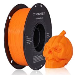 TINMORRY PLA Basic 1.75mm 3D Printer Filament in Orange, 1Kg spool - QKits