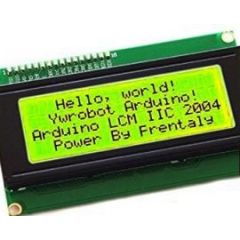20 x 4 line LCD display